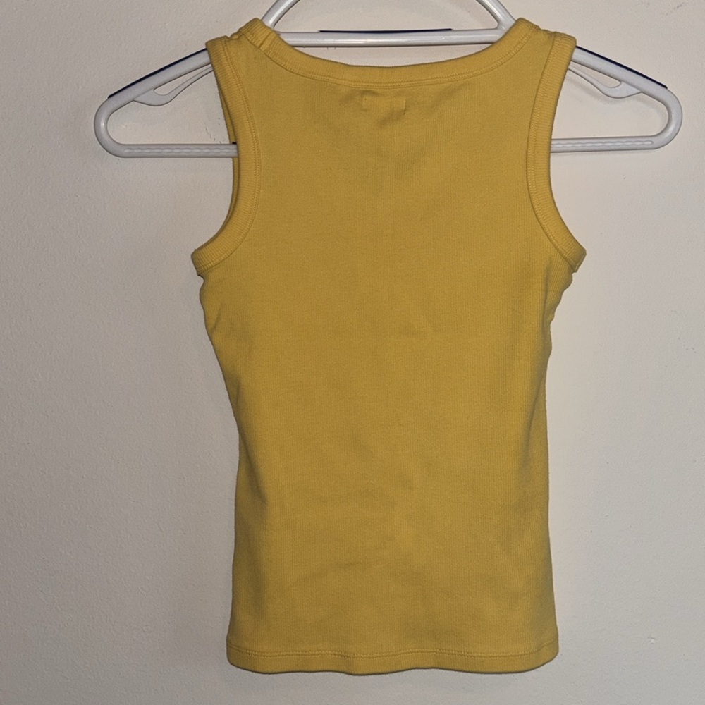 Next High Neck Yellow Tank Top(Vests), Size Small - Picture 3 of 15